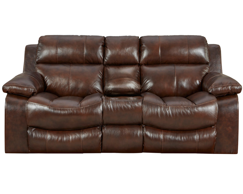 Positano Power Reclining Console Loveseat