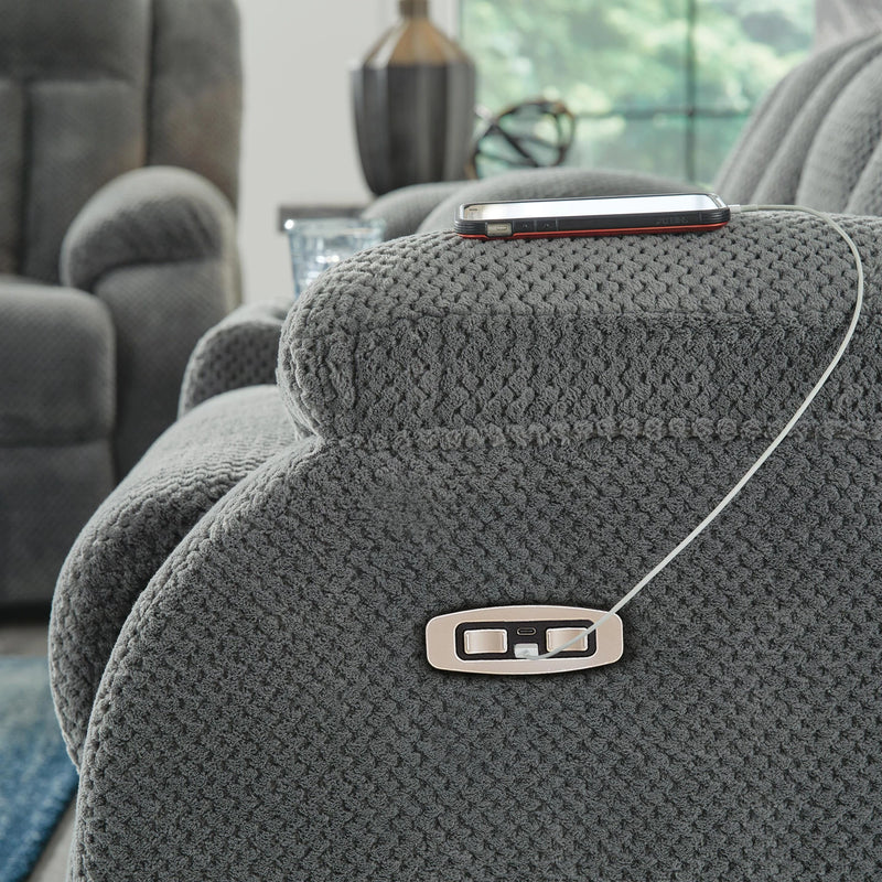 Observation Power Reclining Loveseat with Console