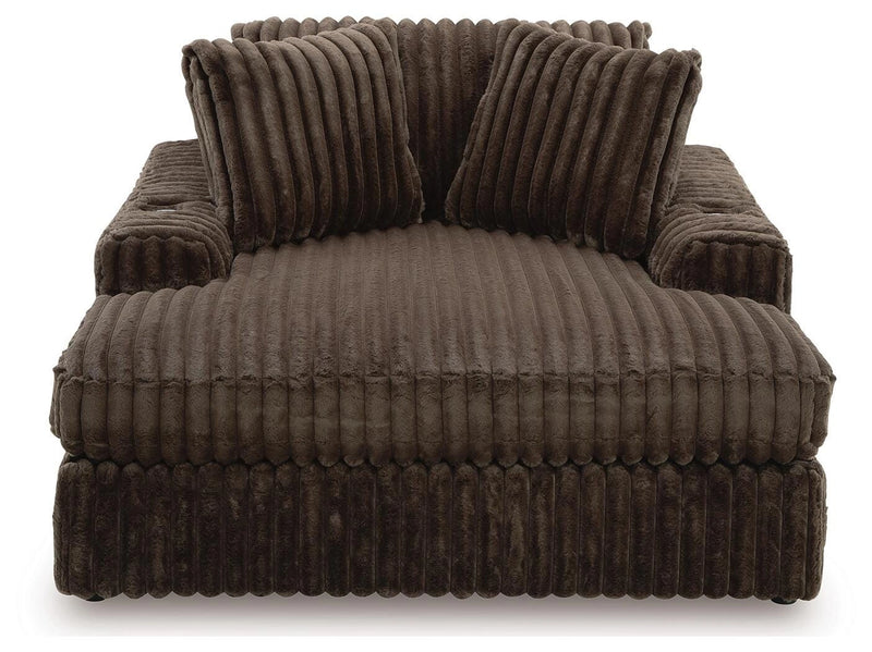 Midnight-Madness Oversized Chaise